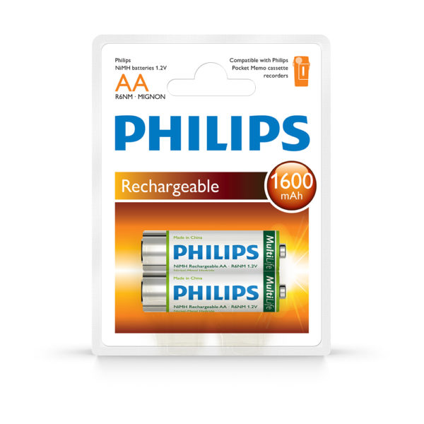 Piles rechargeables Philips LFH153 emballage